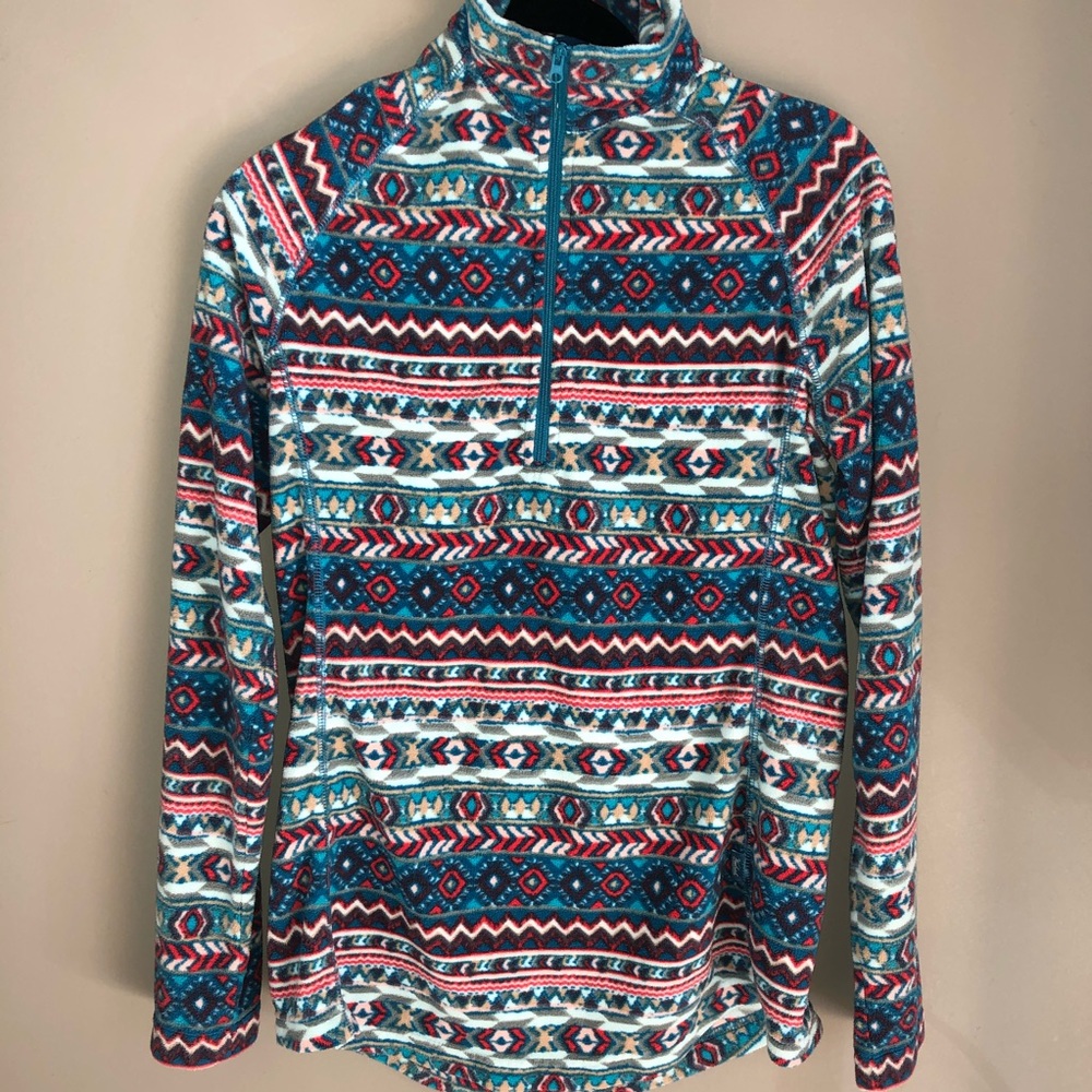Woolrich Half-Zip Womens Fleece Medium
